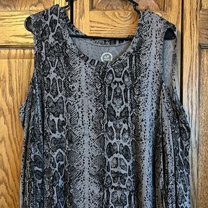 Snake Print Top